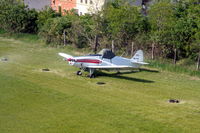 HA-MJI - Papkutapuszta on an airport stationed HA-MJI Pipers PA-25-235 Pawnee, from a bird's-eye view. - by Attila Groszvald-Groszi