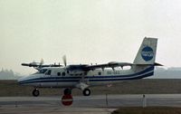 SE-GEC @ CPH - This Twin Otter was chartered by SAS from Swedair when seen at Kastrup in the Spring of 1977. - by Peter Nicholson