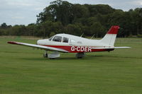 G-CDER @ EGTH - G-CDER departing Shuttleworth Military Pagent Air Display Aug 09