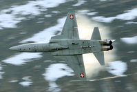 J-3068 @ AXALP - High speed run of the armament range at the Axalp. - by Joop de Groot