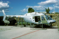 HR12-4 @ LECV - This heli was stipped of all usable parts and parked in a remote corner of the flightline. Now it is part of the Air Force museum collection. - by Joop de Groot