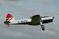 G-BCPU @ EGTH - G-BCPU departing the Shuttleworth Military Pagent air Display July 09 - by Eric.Fishwick