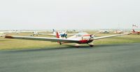 D-KIOX @ EDKB - Scheibe SF-25C Falke 2000 at Bonn-Hangelar airfield