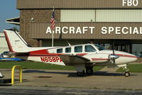 N658PA @ JVY - 1990 Beech 58 - by Allen M. Schultheiss