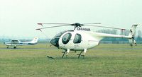 OH-HWA @ EDKB - Hughes 369E (500E) at Bonn-Hangelar airfield - by Ingo Warnecke