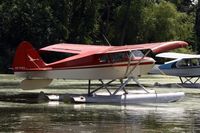 N5788H @ OSH - 1949 Piper PA-16, c/n: 16-404, Republic/North Central Airlines Herman the Duck - by Timothy Aanerud
