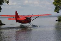 N716C @ 96WI - 1948 Stinson 108-3, c/n: 108-3716 - by Timothy Aanerud