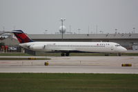 N401EA @ GRR - NWA1682 - KDTW-KGRR - Taxi From Landing RWY 26L - by Mel II