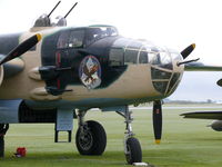 F-AZZU @ EGSU - North American B-25J Mitchell F-AZZU Societe de development & promotion d'aviation painted as US Air Force 45-8811/SB Russels Raiders F-AZZU @ EGSU - North American B-25J Mitchell F-AZZU Societe de development & promotion d'aviation painted as US Air Force 45-8811/SB Russels Raiders