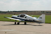 G-JWCM @ EGSU - G-JWCM Bulldog at Duxford