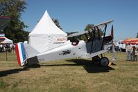 F-AZCN @ LFFQ - on display at Cerny La Ferté-Alais whis new paint - by juju777
