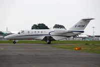 G-HCSA @ EGHH - Citation just leaving - by Les Rickman