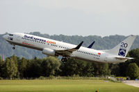 TC-SNG @ LOWL - SunExpress Boeing B737-8HC - by Janos Palvoelgyi