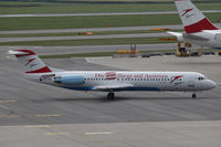 OE-LVJ @ VIE - Fokker 100 with special sticker Kronen Zeitung (austrian newspaper) - by Juergen Postl