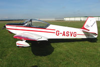 G-ASVG @ EGCJ - Piel CP301B - Visitor to Sherburn for the 2009 LAA Great Northern Rally - by Terry Fletcher