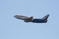 EI-CDE @ LFPG - on take-off at CDG whis new paint on top - by juju777