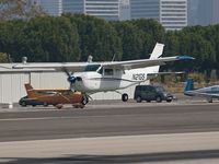N21GS @ KSMO - N21GS arriving on RWY 21 - by Torsten Hoff
