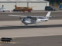 N813PK @ KSMO - N813PK departing from RWY 21 - by Torsten Hoff