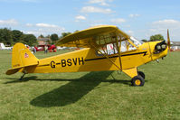 G-BSVH @ EGCJ - 1946 Piper J3C-65 - Visitor to Sherburn for the 2009 LAA Great Northern Rally - by Terry Fletcher