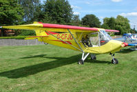 G-CFJU @ EGCJ - Microlight Visitor to Sherburn for the 2009 LAA Great Northern Rally - by Terry Fletcher