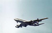 SX-DBD @ LHR - Boeing 707-384C, named City of Sparta, of Olympic Airways on final approach to London Heathrow in the Summer of 1976. - by Peter Nicholson