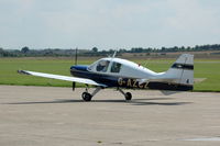 G-AZCZ @ EGTH - G-AZCZ Beagle Pup at Duxford