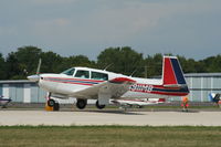 N911MB @ KOSH - Mooney M20F - by Mark Pasqualino