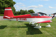 G-RVMB @ EGCJ - Vans RV-9A - Visitor to Sherburn for the 2009 LAA Great Northern Rally - by Terry Fletcher