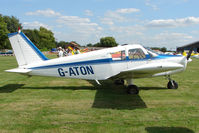 G-ATON @ EGCJ - Piper PA-28-140 - Visitor to Sherburn for the 2009 LAA Great Northern Rally