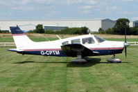 G-CPTM @ EGCJ - Piper PA-28-151 - Visitor to Sherburn for the 2009 LAA Great Northern Rally - by Terry Fletcher