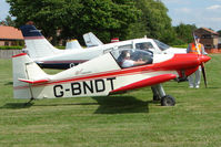 G-BNDT @ EGCJ - Colibri MB2 - Visitor to Sherburn for the 2009 LAA Great Northern Rally - by Terry Fletcher