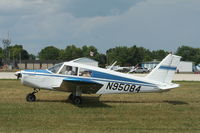 N95084 @ KOSH - Piper PA-28-140 - by Mark Pasqualino