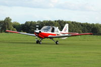 G-BZMD @ EGTH - 3. XX554 departing Shuttleworth Military Pagent Air Display Aug 09