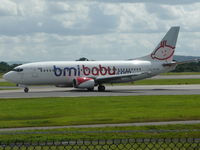 G-TOYI @ EGCC - aircraft seen taxing off runway 23R. - by markrobinson