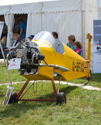 G-BFXG @ EGLM - Druine D.31 Turbulent under construction - at White Waltham - by moxy