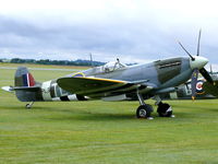 G-IXCC @ EGSU - Supermarine Spitfire F.IXe G-IXCC Historic Flying Inc painted as Royal Air Force PL344/TL-B G-IXCC @ EGSU - Supermarine Spitfire F.IXe G-IXCC Historic Flying Inc painted as Royal Air Force PL344/TL-B
