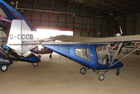 G-CCCB @ EGBG - Thruster T600N at Leicester - by Terry Fletcher