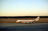JY-AFB @ IAH - Boeing 747-2D3B of Alia Royal Jordanian Airlines at Houston International in October 1979. - by Peter Nicholson