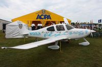 N130LH @ OSH - AOPA Sweepstakes plane on display at Airventure 2009 - Oshkosh, Wisconsin