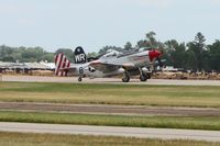 N151MC @ OSH - Departing RWY 18 with N179PT at Airventure 2009 - Oshkosh, Wisconsin - by Bob Simmermon