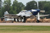 N151W @ OSH - Departing RWY 18 at Airventure 2009 - Oshkosh, Wisconsin - by Bob Simmermon