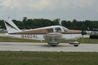 N4824L @ KOSH - Piper PA-28-180
