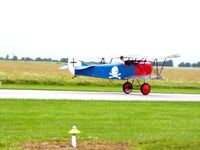 N465BW @ K34 - at wwI vintage fly-in