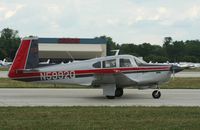 N5992Q @ KOSH - Mooney M20C - by Mark Pasqualino