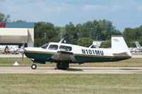 N101MU @ KOSH - Mooney M20J