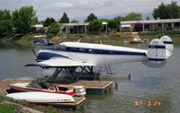 N1042H - Taken at my dock on Clear Lake, California. - by Hal Schedler
