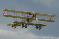G-ARSG @ EGTH - G-ARSG at Shuttleworth Collection Evening Air Display