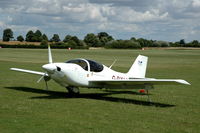 G-BXIJ @ EGTH - G-BXIJ Europa Classic at Shuttleworth Evening Air Display July 09