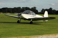 G-BJCF @ EGTH - G-BJCF Super Emeraude  at Shuttleworth Military Pagent Air Display Aug 09