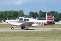 N58086 @ KOSH - Mooney M20J